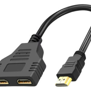 Splitter Hdmi 1 A 2 Salidas Duplicador 4k 1080p Para Tv Y Mo
