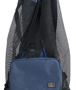 Bolsa De Buceo De Malla Azul Gran Capacidad 69 Cm Ajustable Azul Diseño De La Tela