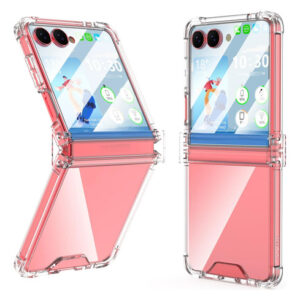 Funda Transparente Samsung Galaxy Z Flip 7 Protección Bisagr Claro Nombre Del Diseño