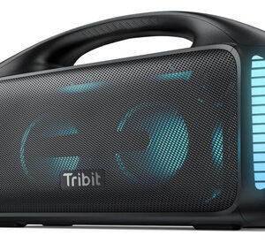 Altavoz Bluetooth Portátil 90w Sonido Potente Ipx7 Luz Led Negro