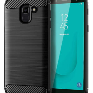 Funda Tpu Suave Y Duradera Para Samsung Galaxy J6 2018 Negra