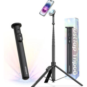 Trípode Magnético Automático Para iPhone 66 Pulgadas Selfie Negro