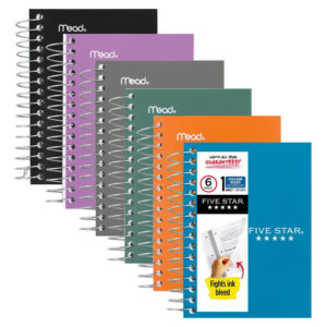 Cuadernos Rayados Universitarios Paquete De 6 200 Hojas 14x1