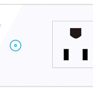 Enchufe Pared Inteligente Wifi Control Remoto Táctil 16a 250 Blanco