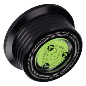 Estabilizador De Peso Para Tocadiscos Aluminio Con Nivel 50h Black