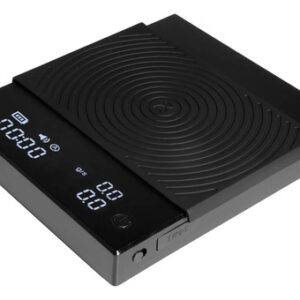 Báscula Digital De Café Portátil Con Temporizador Y Precisió Negro 0 G