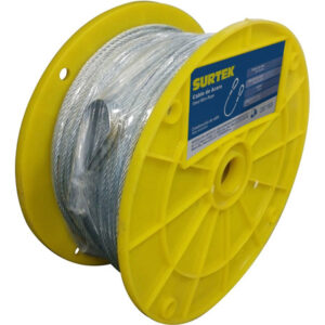 Cable De Acero 76 Metros Recubrimiento Pvc 1 8 Pulgadas 771