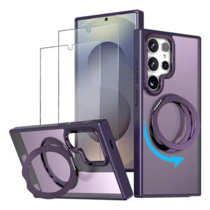 Funda Magnética Para Samsung Galaxy S25 Ultra Morada Con Pro Morado Nombre Del Diseño