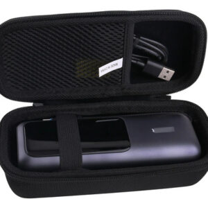 Funda De Transporte Rígida Eva Para Power Bank 25000 Mah Neg Negro