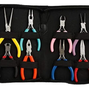 Juego De 8 Alicates De Acero Para Bricolaje Y Joyas