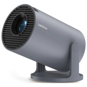 Proyector Inteligente Android 11 1080p 8000 Lúmenes Wifi 6 Gris