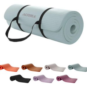 Tapete Yoga Extra Grueso 15mm Antideslizante Aguamarina 190x Aguamarina