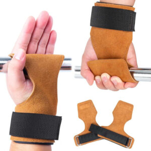 Calleras De Cuero Marrón Para Gimnasio Unisex Ajustables 120 Talla Marrón