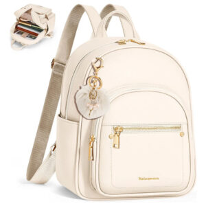 Mochila Antirrobo Impermeable Para Mujer 4 Bolsillos Ajustab