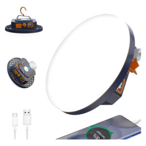 Linterna Led Portátil 10000 Mah 4000 Lm Recargable Ipx5 6000 Kelvin