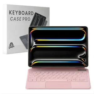 Funda Teclado Magnético Flotante Rosa iPad Pro 11 Español Rg Rgb