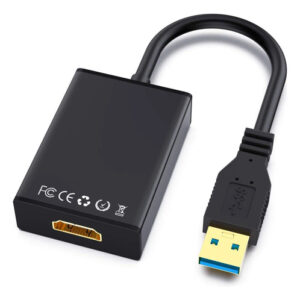 Adaptador Usb A Hdmi 1080p Con Audio Para Pc Y Proyector Usb 3.0 A Hdmi.