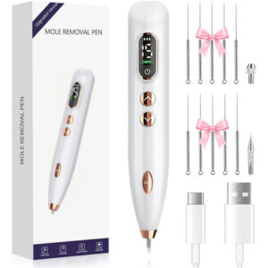 Pluma De Plasma Usb 15 Niveles Para Cuidado Facial Blanco