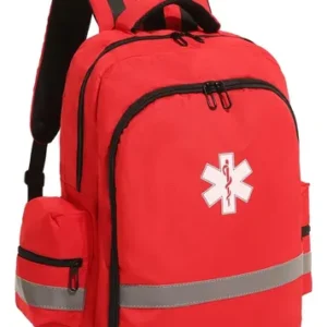 Mochila De Primeros Auxilios Roja Impermeable 14x9x7 Pulgada