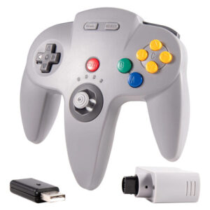 Controlador Inalámbrico N64 Para Nintendo Switch Y Pc Gris Color