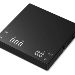 Báscula Digital De Café Portátil Con Temporizador 2kg 0.1g