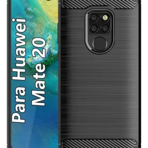 Funda Tpu Y Silicona Para Huawei Mate 20 Uso Rudo Negra