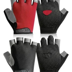Guantes Ciclismo Medio Dedo Antideslizantes Adultos 2pcs Xl