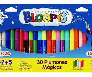 Plumones Mágicos Set De 30 Rotuladores Multicolor Para Niños Multicolor