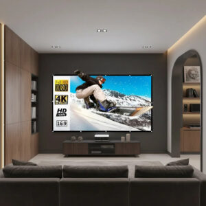 Pantalla De Proyector 150 Pulgadas Plegable 4k Hd Para Cine