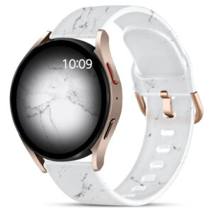 Correa De Silicona Suave Floral 20 Mm Para Galaxy Watch