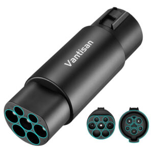 Adaptador Tipo 1 A Gbt Para Coche Eléctrico 32a 240v Portáti