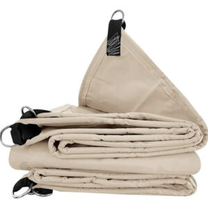 Lona Impermeable 4x4 M Uso Rudo Refuerzo Uv Argollas Seguras