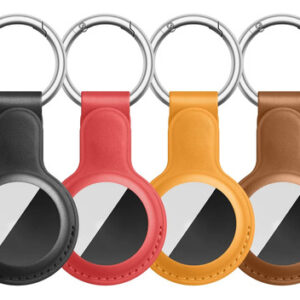 Llavero Antipérdida De Cuero Para Airtag Paquete De 4 Colore