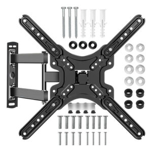 Soporte De Tv Universal Pared Inclinable Y Giratorio 14 A 60 Negro