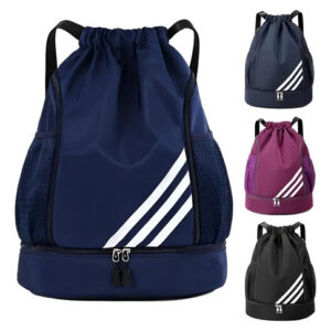 Mochila Deportiva Impermeable Azul Marino Con Compartimento Azul Marino Nombre Del Diseño