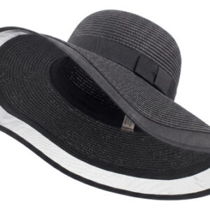 Sombrero De Paja De Ala Ancha Para Mujer Verano Transpirable