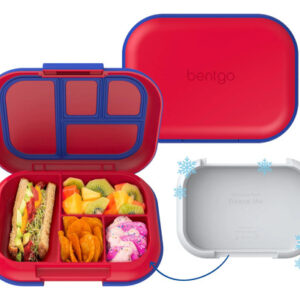 Fiambrera Bento Para Niños A Prueba De Fugas Con 4 Compartim
