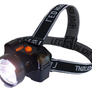 Linterna Led Recargable De Cabeza 80 Lúmenes 8 Hrs Uso Negro Color De La Luz Color De La Linterna