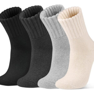 Calcetines Térmicos Mujer 4 Pares Lana Altos Transpirables I