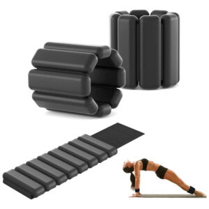 Polainas Ajustables Para Tobillos Y Muñecas 1kg 2 Piezas Fit