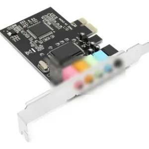 Tarjeta De Sonido Pci Express 6 Canales Sonido Envolvente Pc