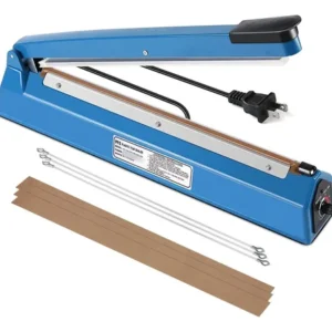 Selladora Manual De Bolsas 30cm Termoselladora Plástico Azul