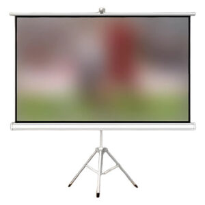 Pantalla Proyector 84 Pulgadas Mate Portátil Tripié Manual