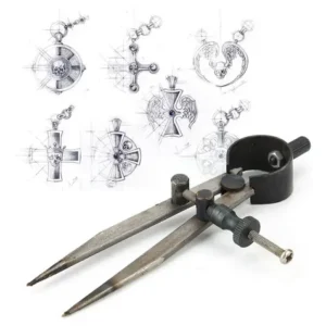 Herramienta De Marcado De Joyería 4 Pulgadas Acero Al Carbon