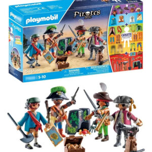 Juego De Figuras De Piratas Para Niños Sin Ensamblaje 71533