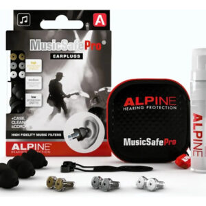 Tapones Para Oídos Músicos Reutilizables Tres Filtros Acústi Pro-negro