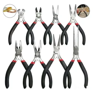 Juego De 8 Alicates Para Fabricación De Joyas Ergonómicos