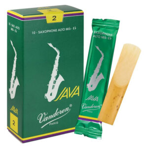 Cañas De Saxo Alto Java Fuerza 2 Pulido Caja De 10 Unidades