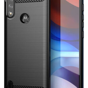Funda Protective Tpu Para Motorola E7 Power Y E7i Power Negr