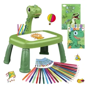 Proyector De Dibujo De Dinosaurios Infantil Con Utensilios Dinosaurio